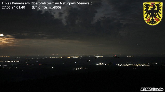 WEBCAM Oberpfalzturm im Naturpark Steinwald